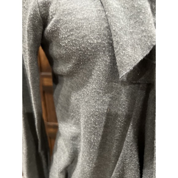 Gramercy 22 Womens Gray Tank Ruffle Cardigan Size S - Picture 3 of 9